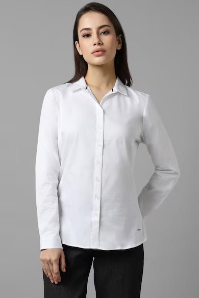 Women Shirts In White Colour